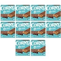 Los mejores  - Hero Corny 0% Chocolate con leche. 10 estuches con 6 barritas 10x(6x20g)